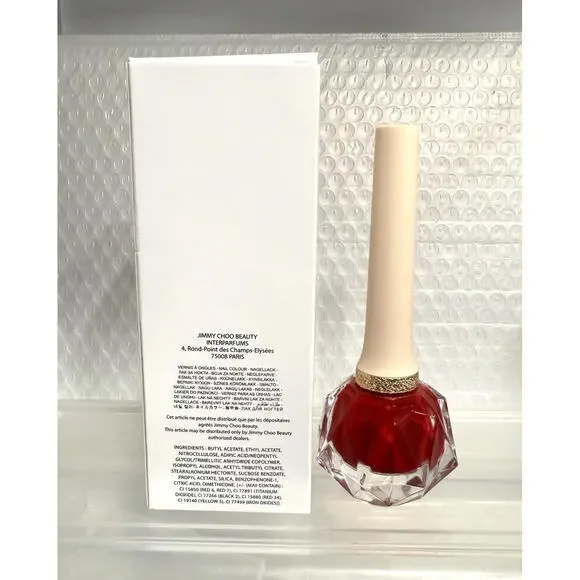Jimmy Choo Seduction Collection Nail Polish Colour "Hollywood Red" Tester Box - Picture 2 of 4